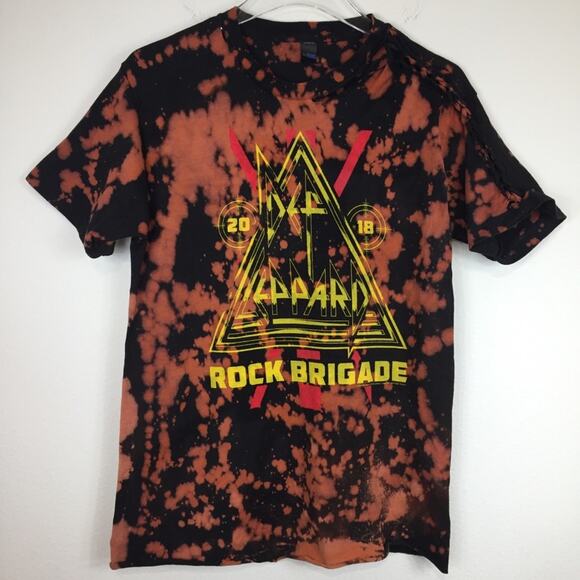 Def Leppard | Rock Brigade Bleached Braided Sleeve - Picture 6 of 7